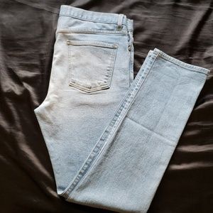 Light blue fashion Nova jeans